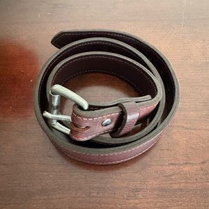 North Star Briar Pitstop leather 1.25 inch belt